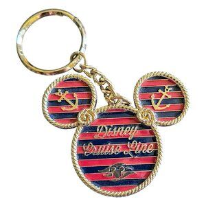 Disney Parks Disney Cruise Line Knots Metal Keychain Keyring Nautical Charm